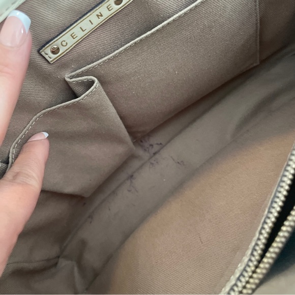 Beautiful monogram vintage Celine shoulder bag - Picture 7 of 16